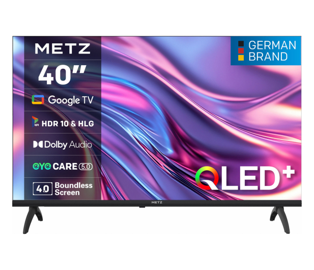 Metz 40MQF7030Z  40"  QLED  FHD  Google TV Flicker Free, Light Se - 1532423 - zdjęcie